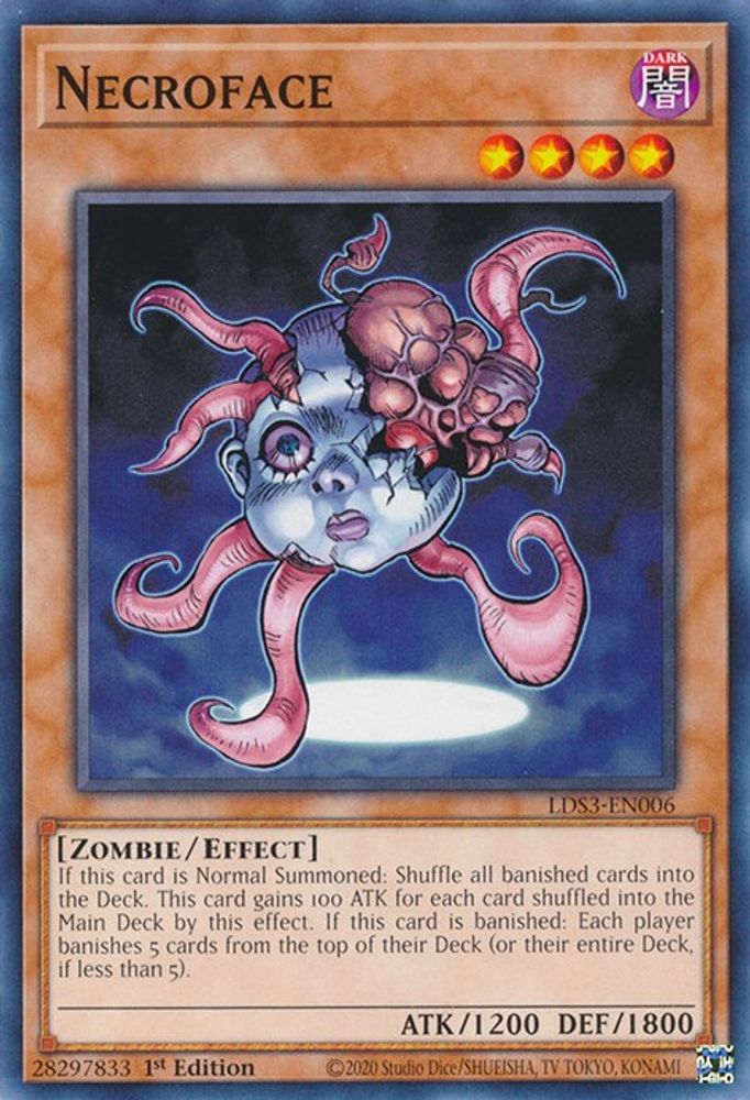 Necroface (LDS3-EN006) - Common