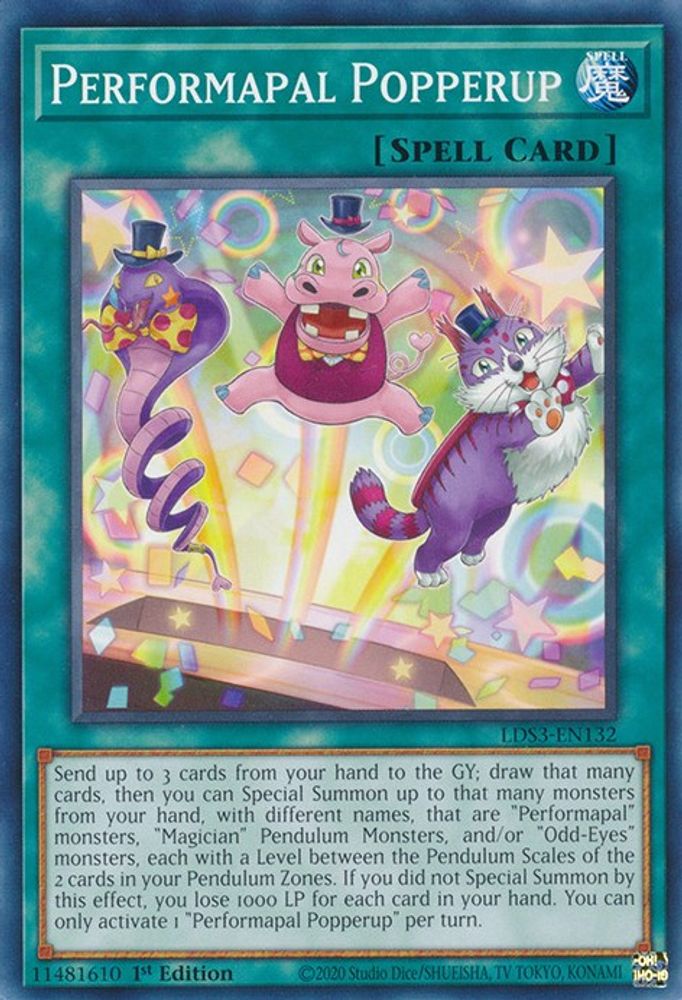 Performapal Popperup (LDS3-EN132) - Common