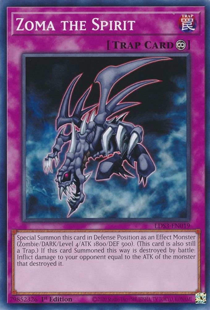 Zoma the Spirit (LDS3-EN019) - Common
