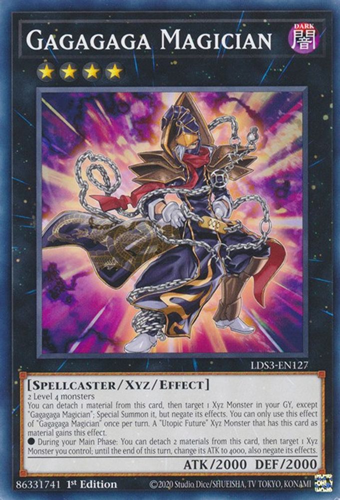Magicien Gagagaga [LDS3-EN127] Commun 