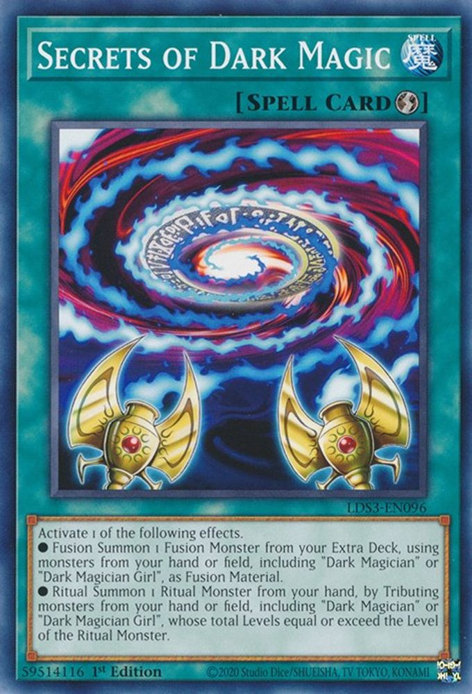 Secrets of Dark Magic (LDS3-EN096) - Common