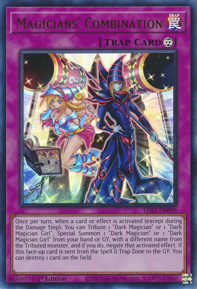Magicians' Combination (LDS3-EN099) - Ultra Rare