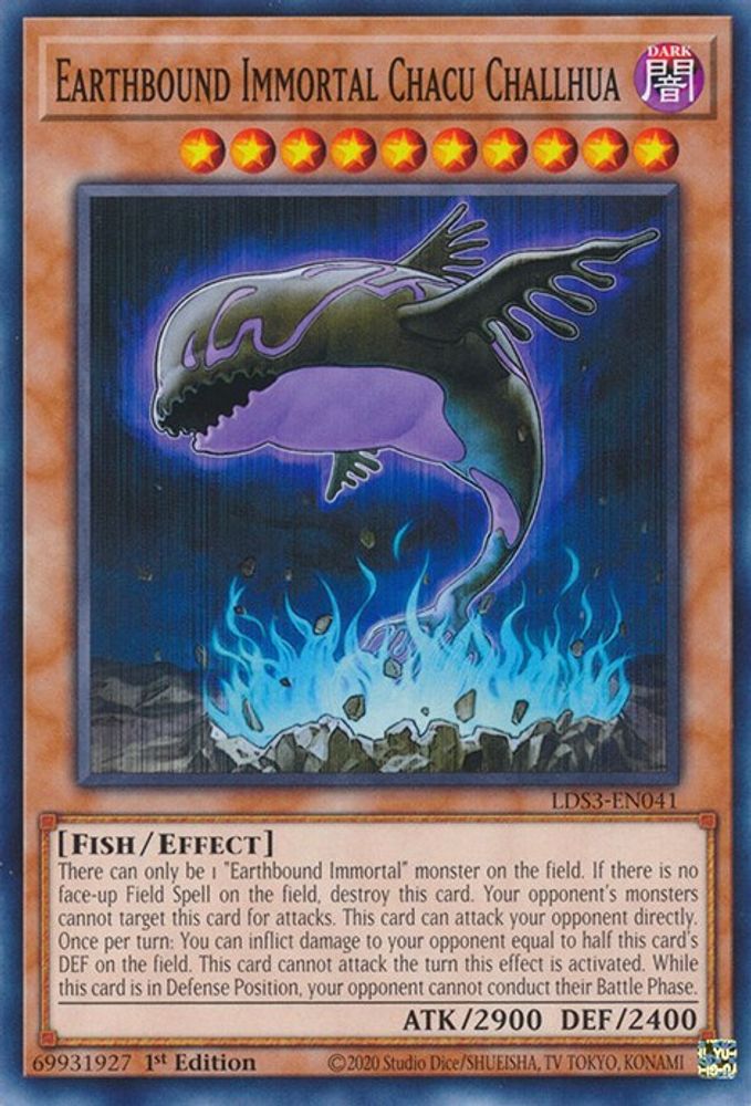 Earthbound Immortal Chacu Challhua (LDS3-EN041) - Common