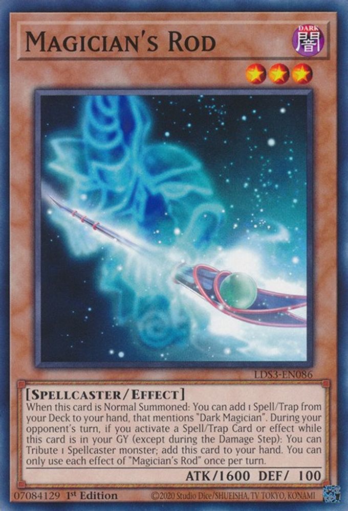 Magician's Rod (LDS3-EN086) - Common