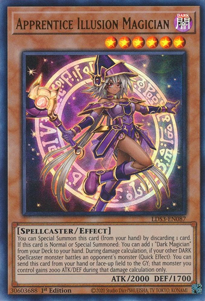 Apprenti magicien des illusions [LDS3-EN087] Ultra Rare 