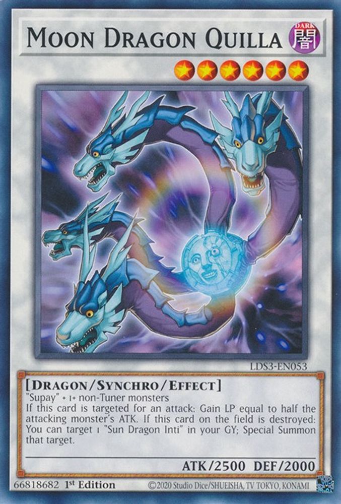 Moon Dragon Quilla (LDS3-EN053) - Common