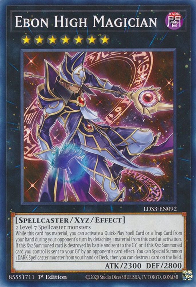 Ebon High Magician (LDS3-EN092) - Common