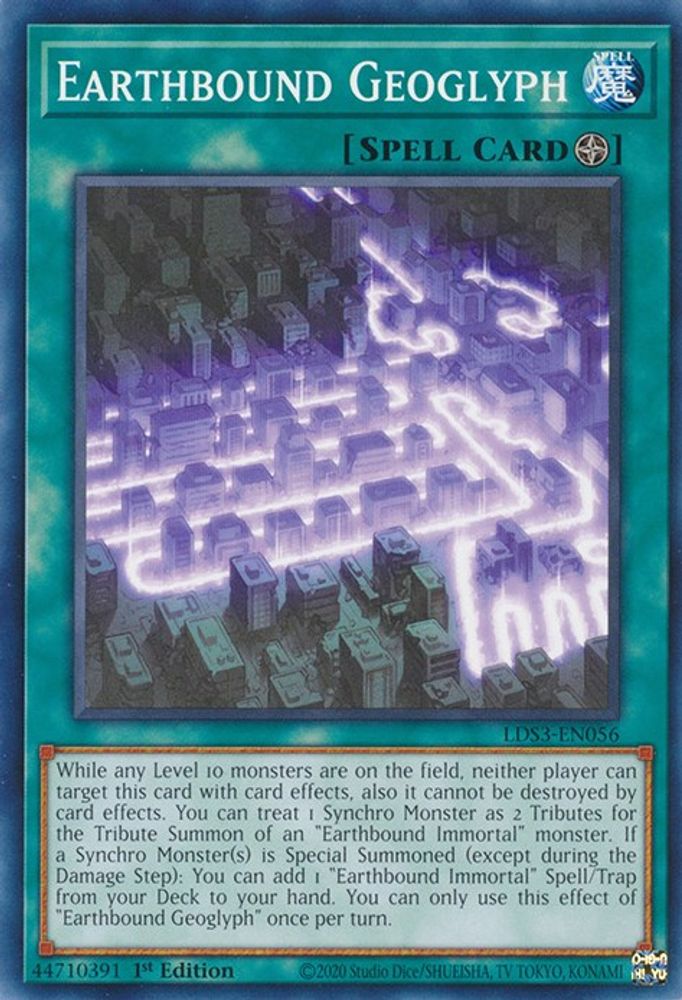 Earthbound Geoglyph (LDS3-EN056) - Common