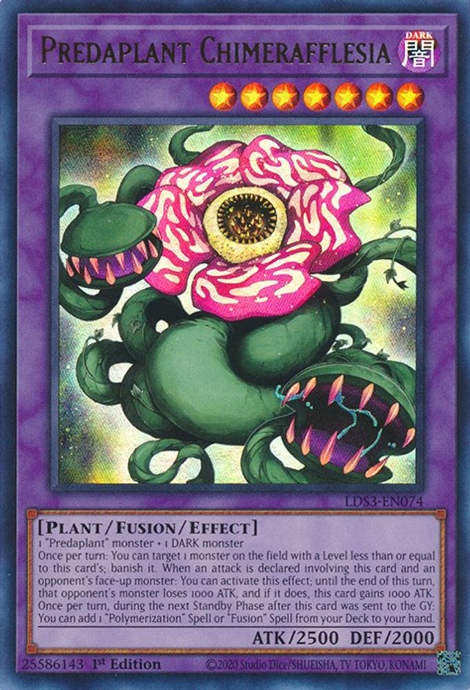 Predaplant Chimerafflesia (LDS3-EN074) - Ultra Rare