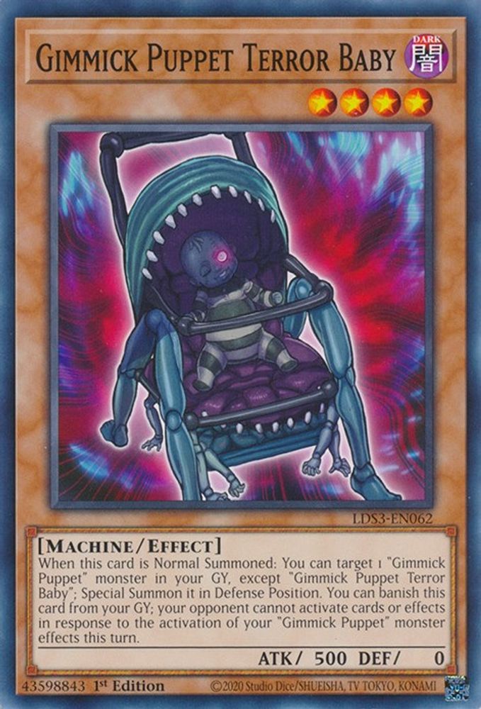 Gimmick Puppet Terror Baby [LDS3-EN062] Commun 