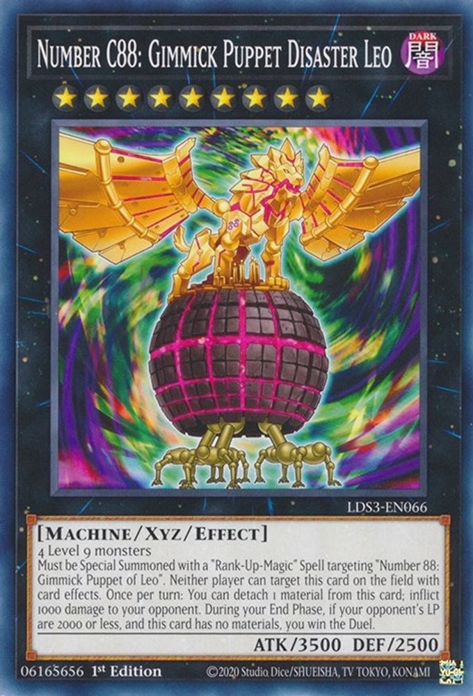 Number C88: Gimmick Puppet Disaster Leo (LDS3-EN066) - Common