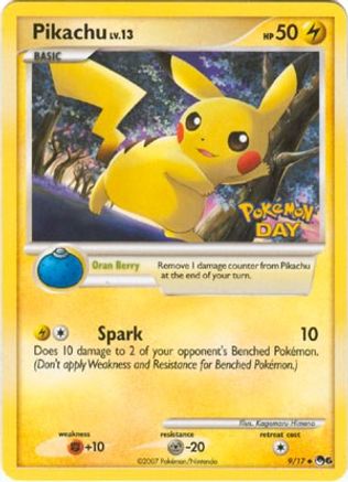 Pikachu (17/09) (Journée Pokémon) [Série POP 6] 