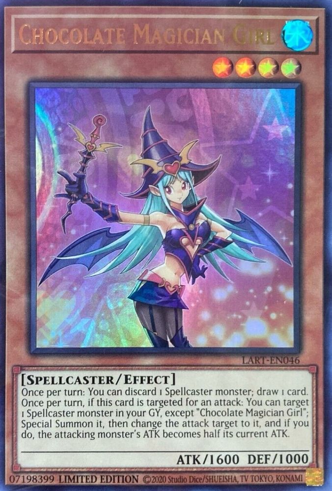 Chocolate Magician Girl (LART-EN046) - Ultra Rare
