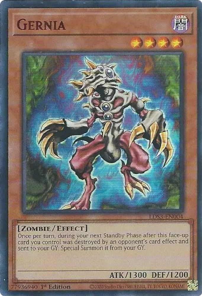 Gernia (Red) (LDS3-EN004) - Ultra Rare