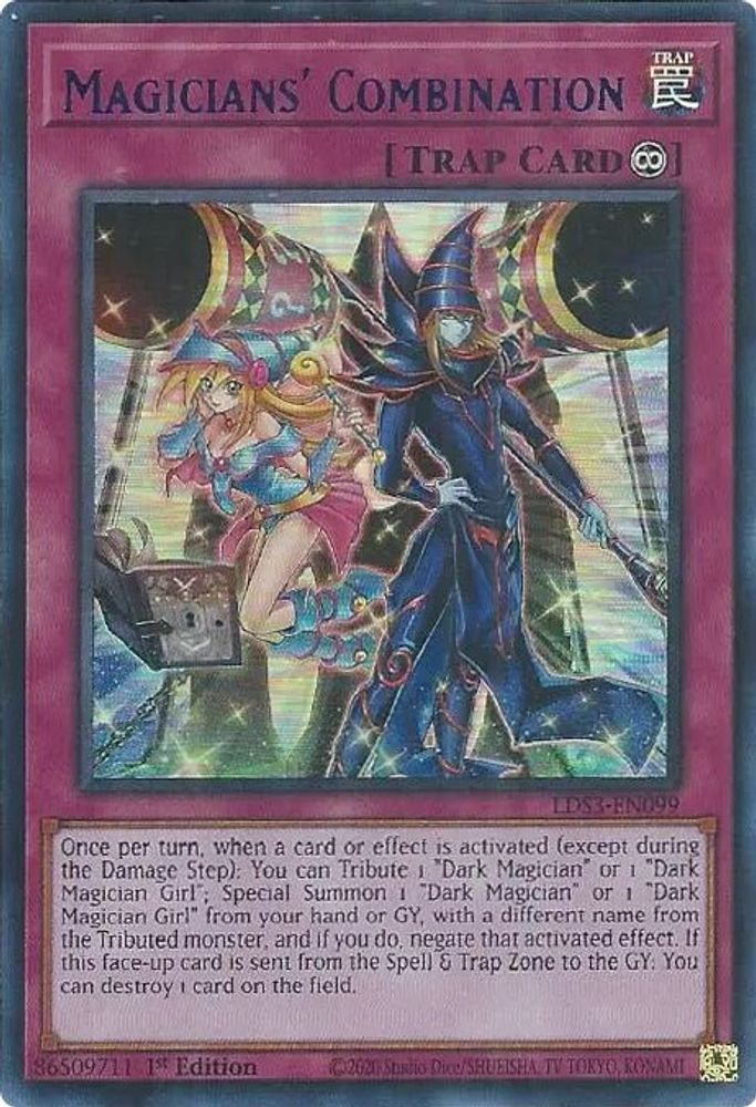 Combinaison de magiciens (bleu) [LDS3-EN099] Ultra Rare 