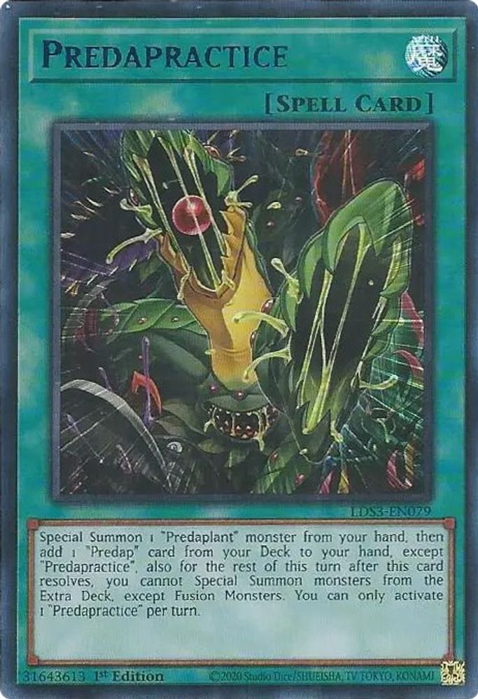 Prédapratique (Bleu) [LDS3-EN079] Ultra Rare 