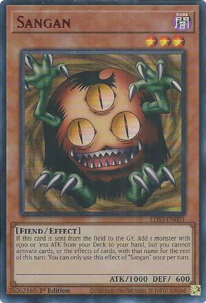 Sangan (Rouge) [LDS3-EN001] Ultra Rare 