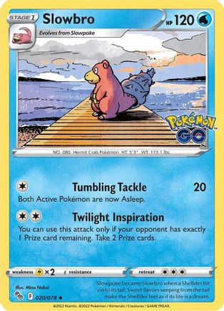 Slowbro 020  - Uncommon