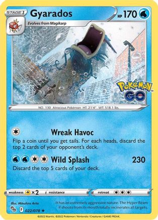 Gyarados 022  - Holofoil - Holo Rare