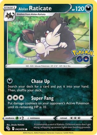 Alolan Raticate 042  - Common
