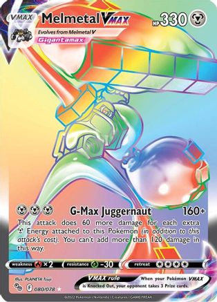 Melmetal VMAX (Secret) 080  - Holofoil - Secret Rare