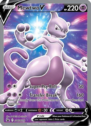 Mewtwo V SWSH229  - Holofoil - Promo