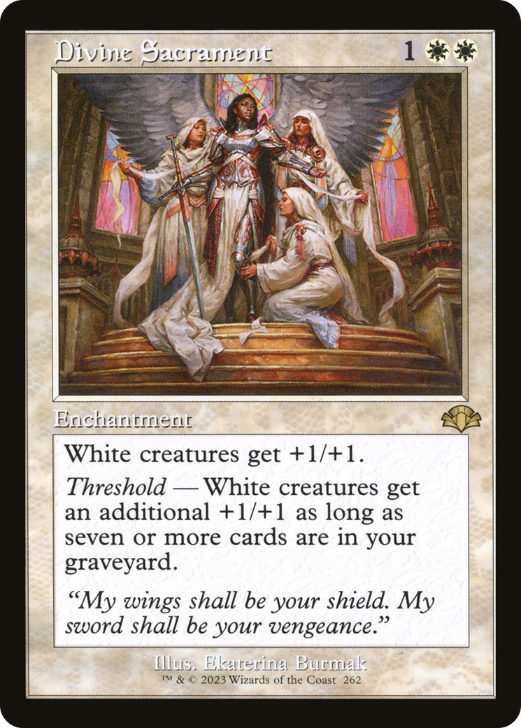 Sacrement Divin (Rétro) [Dominaria Remastered] 