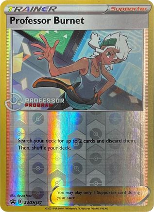 Professor Burnet - SWSH167 (2021)  - Reverse Holofoil - Promo