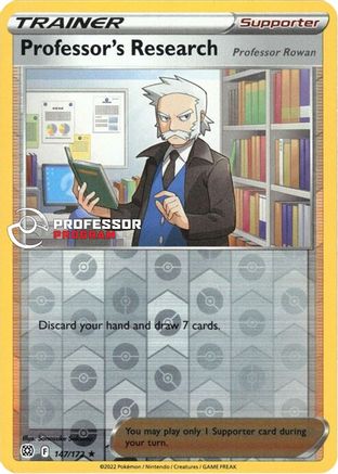 Professor's Research - 147/172 (2021)/172  - Reverse Holofoil - Promo
