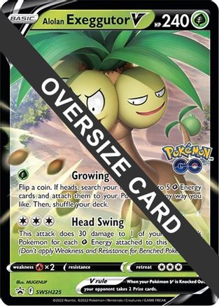 Alolan Exeggutor V SWSH225  - Holofoil - Promo
