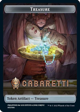 Treasure Token (Cabaretti) [SEA Exclusive] (SNC-003/006) - Streets of New Capenna