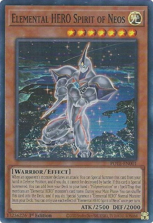 Elemental HERO Spirit of Neos (POTE-EN001) - Super Rare