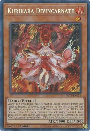 Kurikara Divincarné [POTE-EN031] Secret Rare 