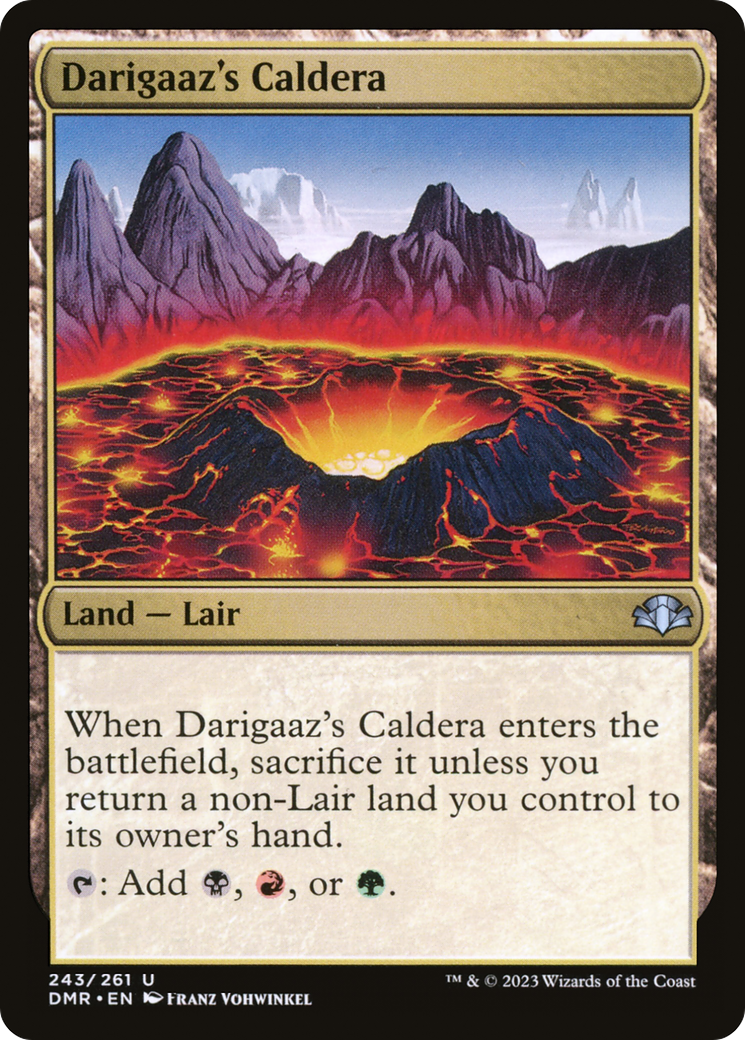 Caldera de Darigaaz [Dominaria Remastered] 