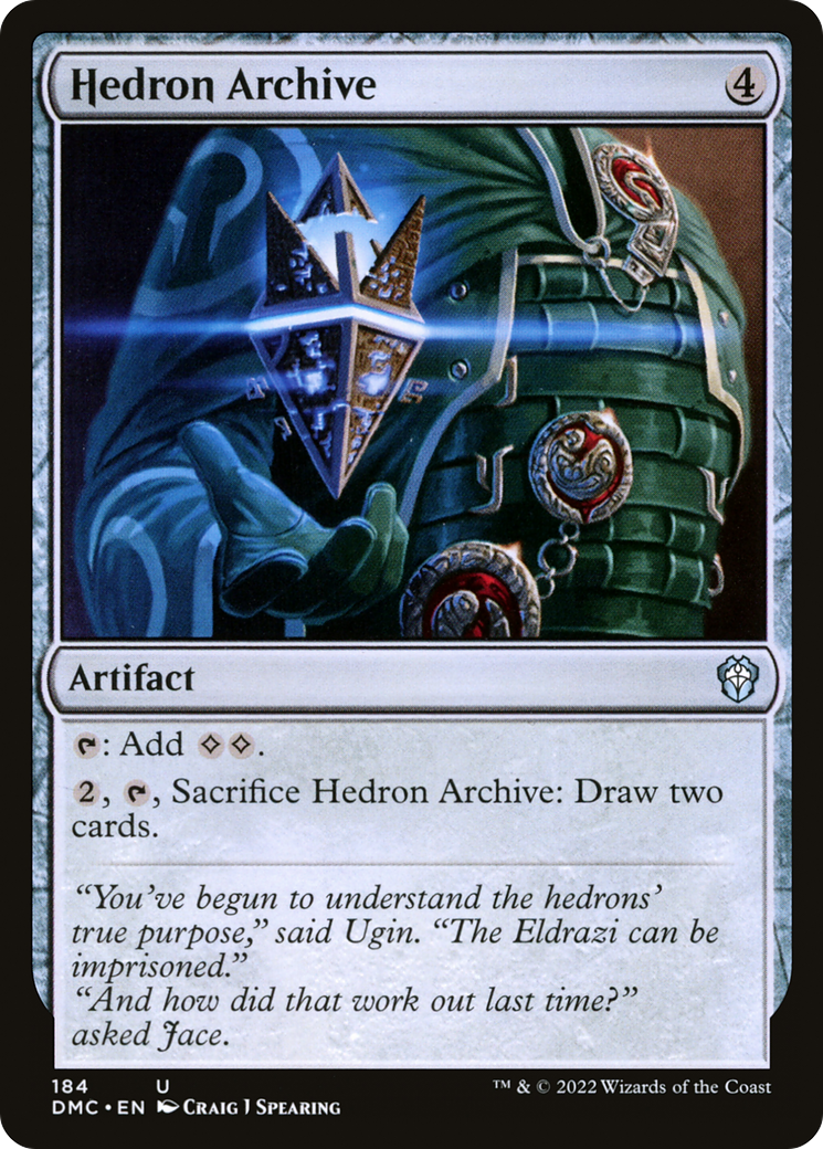 Archives Hedron [Commandant Uni de Dominaria] 