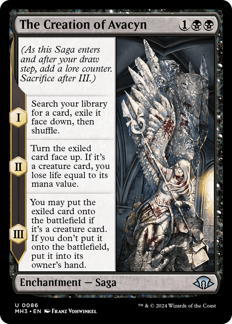 La création d'Avacyn [Modern Horizons 3] 