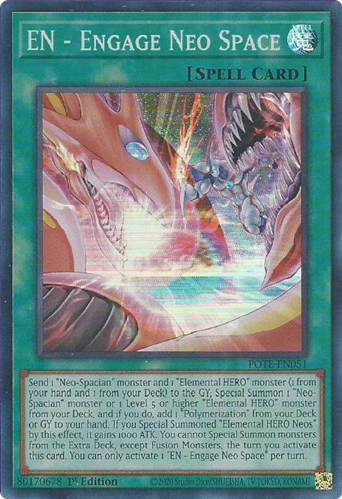 EN - Engage Neo Space (POTE-EN051) - Super Rare