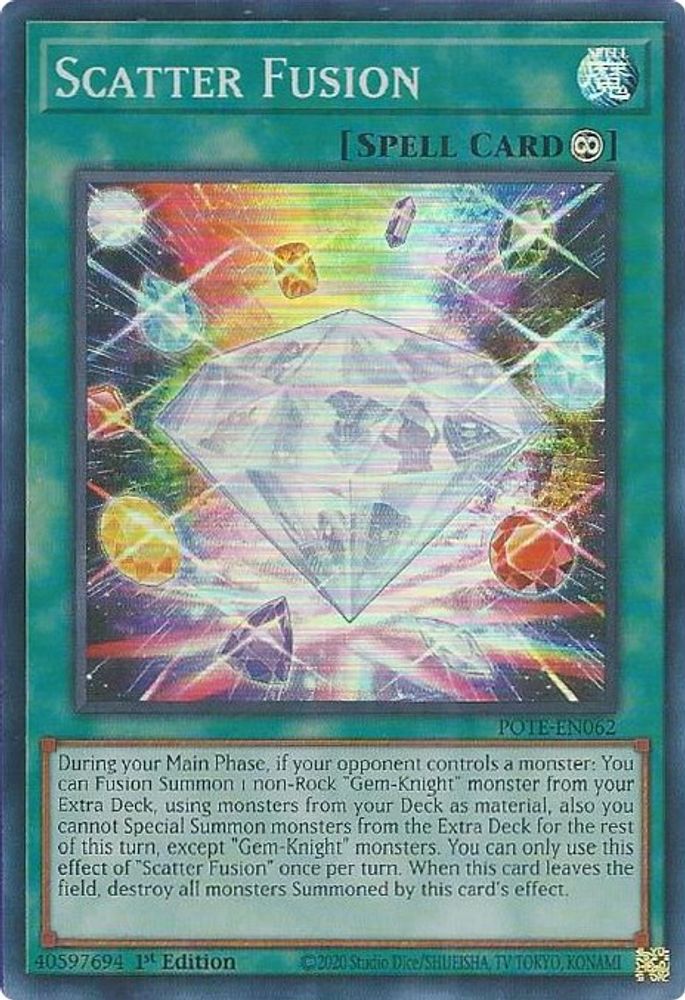 Fusion dispersée [POTE-EN062] Super Rare 