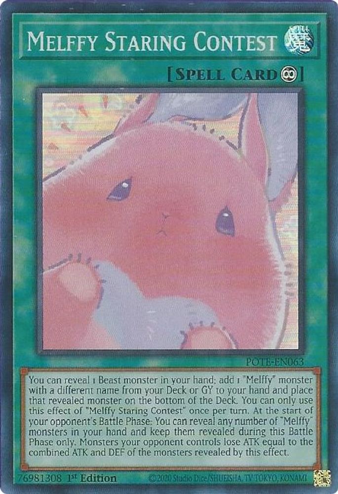Concours Melffy Staring [POTE-EN063] Super Rare 
