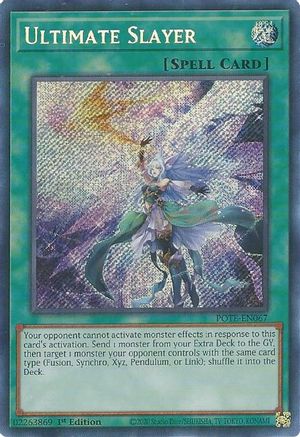 Ultimate Slayer [POTE-EN067] Secret Rare 