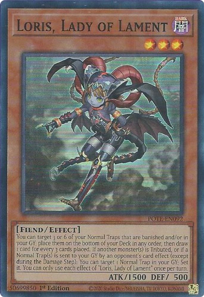 Loris, Lady of Lament (POTE-EN092) - Super Rare