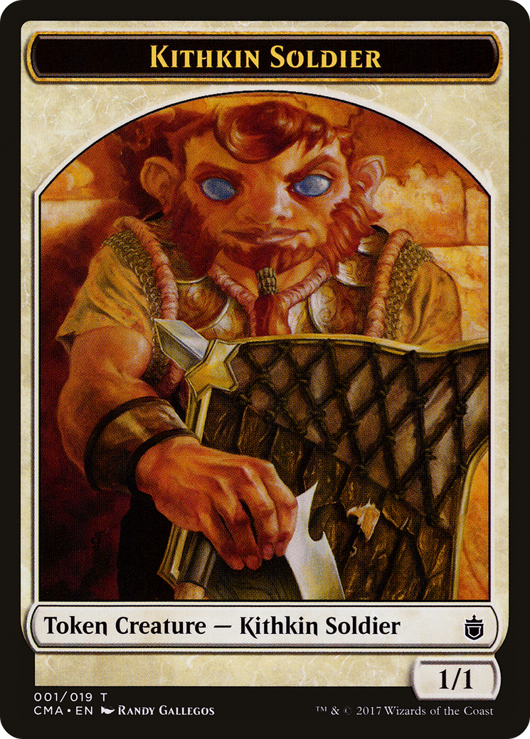 Kithkin Soldier Token (001) (CMA-001) - Commander Anthology Tokens
