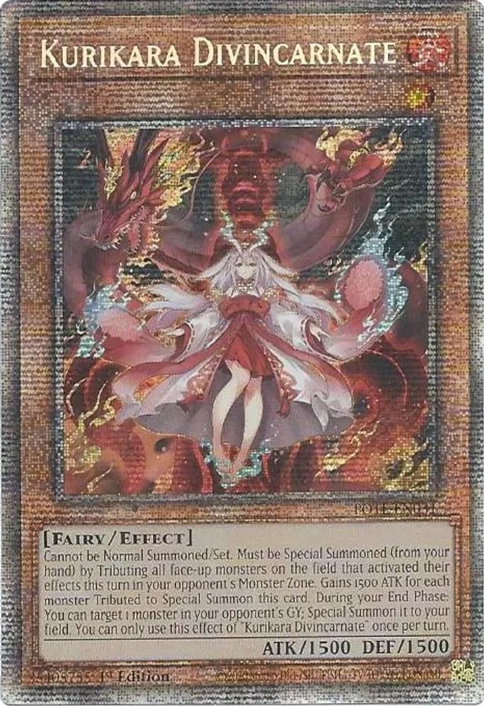 Kurikara Divincarnate (Starlight Rare) (POTE-EN031) - Starlight Rare