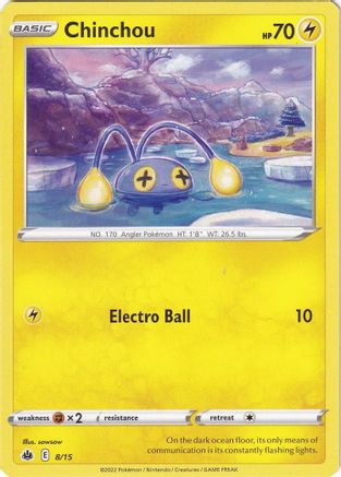 Chinchou (8/15) [Promos McDonald's : Match Battle] 