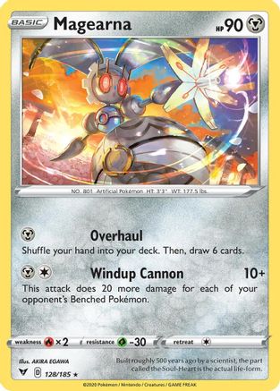 Magearna - 128/185/185  - Rare