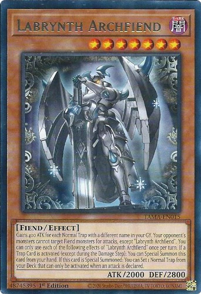 Labrynth Archfiend (TAMA-EN015) - Rare