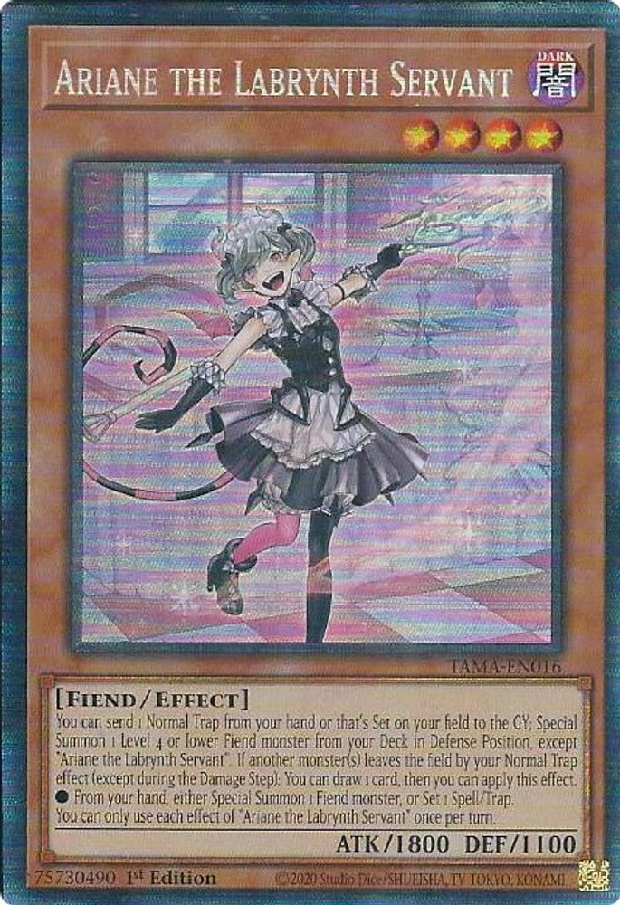 Ariane the Labrynth Servant (CR) (TAMA-EN016) - Collector's Rare