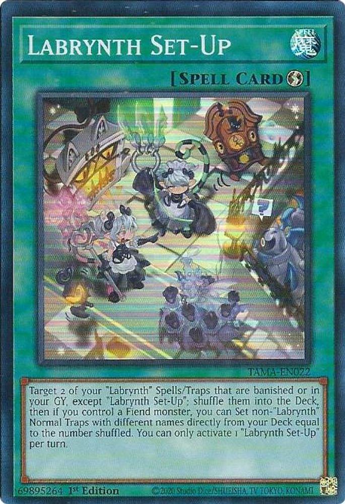 Labrynth Set-Up (TAMA-EN022) - Super Rare
