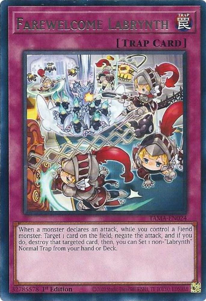 Farewelcome Labrynth (TAMA-EN024) - Rare