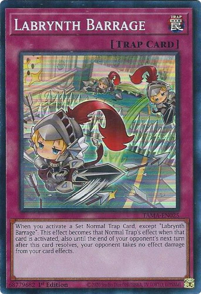 Labrynth Barrage (TAMA-EN025) - Super Rare